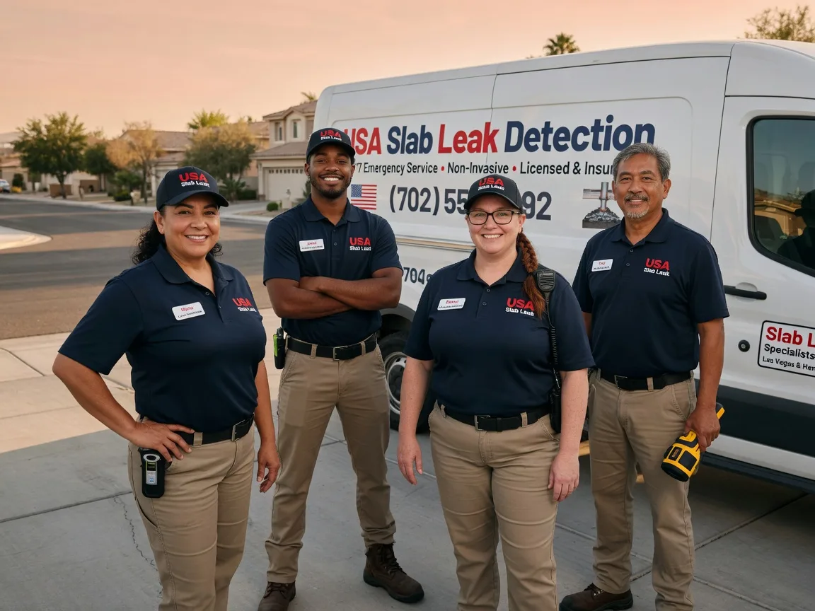 Slab Leak Repair company in La Motte, IA